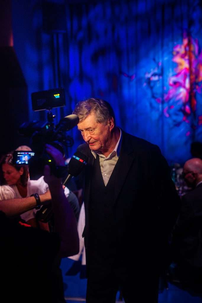 Direktor Johnny Klinke bei der Tigerpalast Premiere.