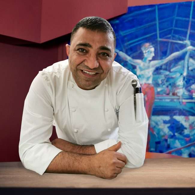 Foto von Coskun Yurdakul, dem Küchenchef.