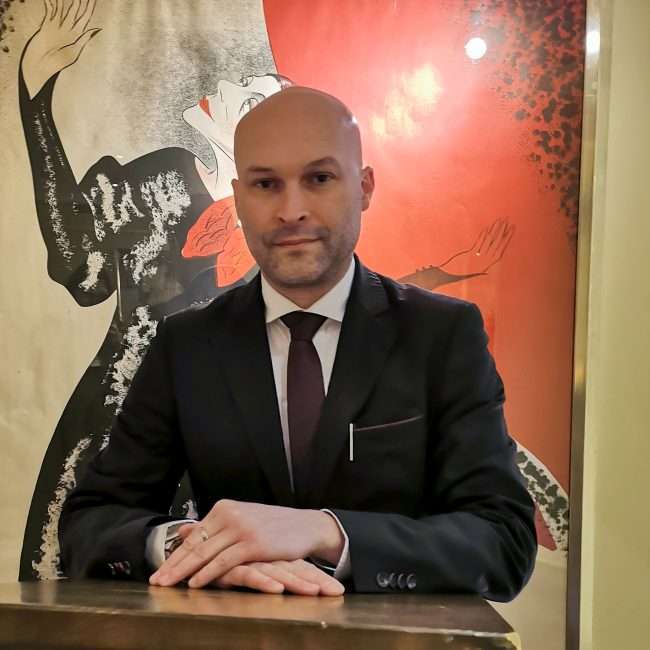 Foto von Michael Ligda, dem Restaurantleiter.